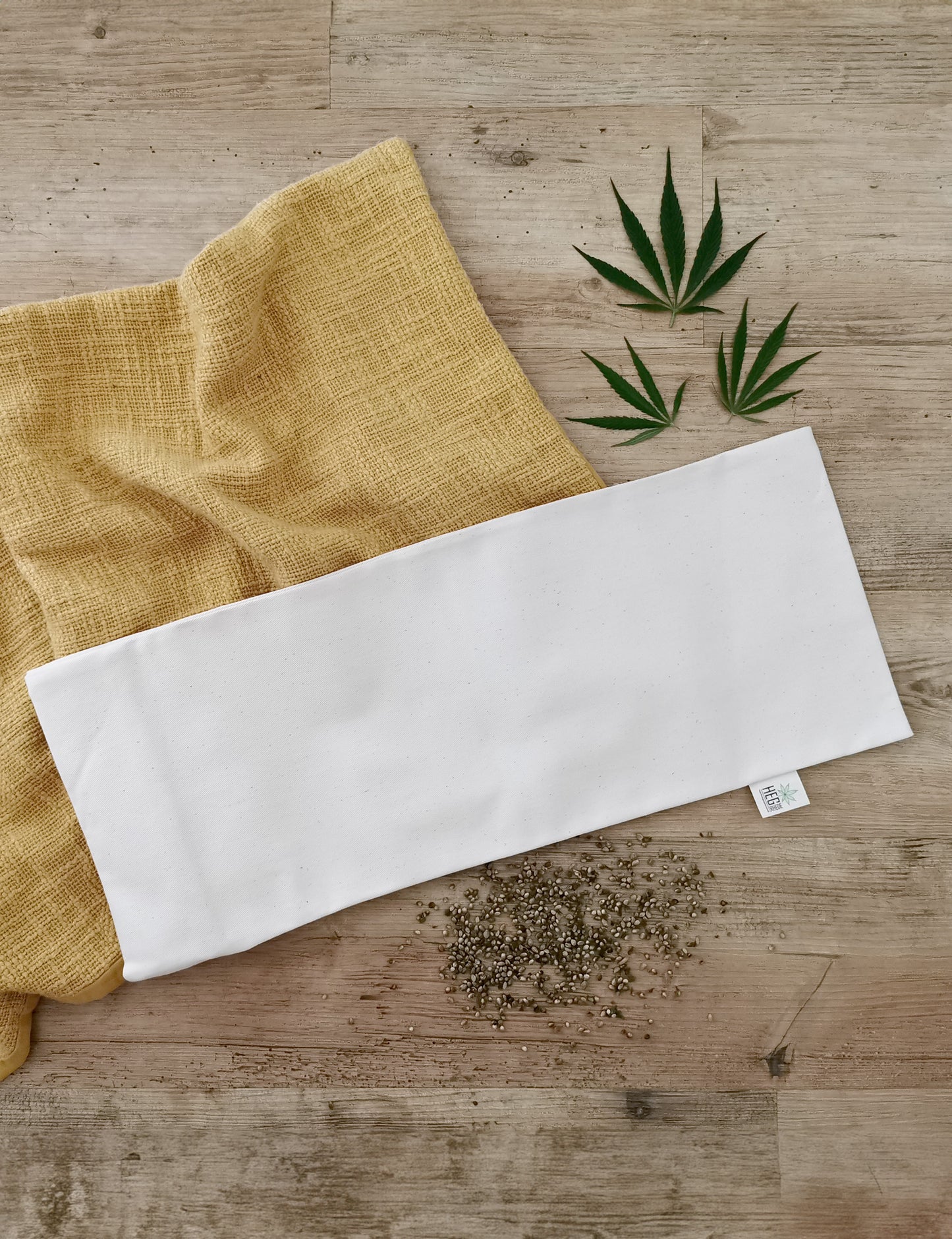 Bezug Hanfkörnerkissen 3-Kammer-Kissen